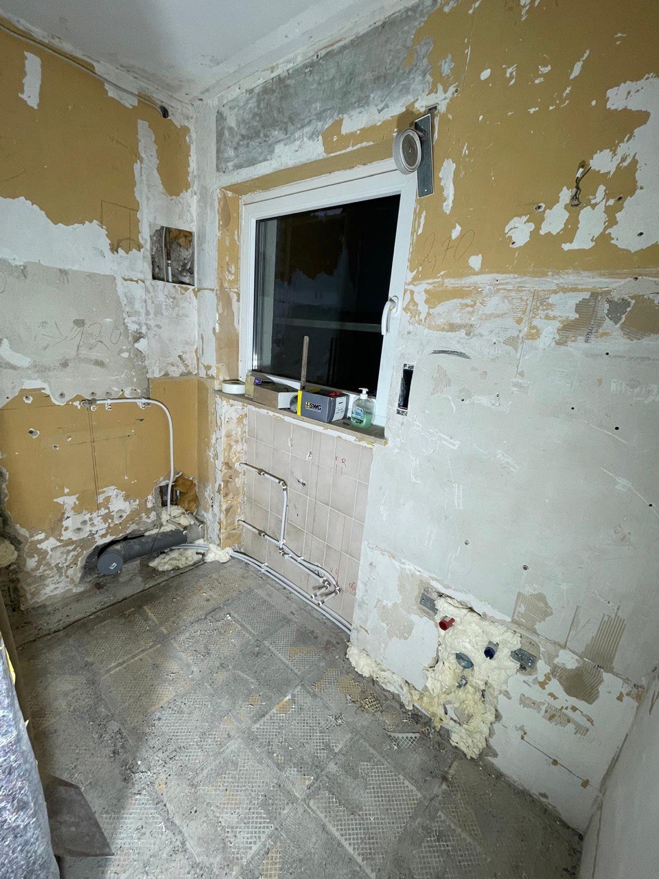 Vorher — Renovierungsprojekt Fixhands